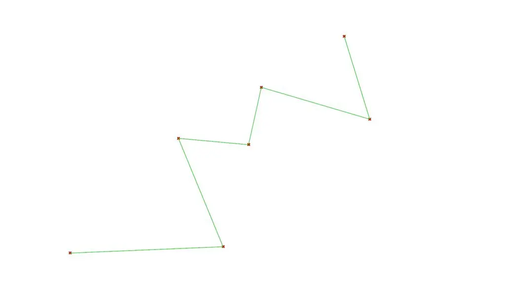 PolyLineコンポーネントの結果
