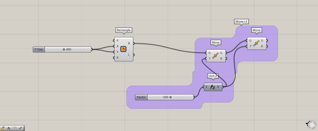 Rectangle outlineを選択