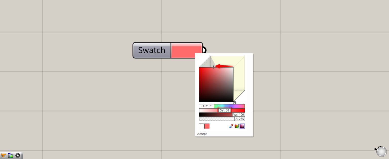 [Grasshopper] How to use Colour Swatch to set colors - IArchway