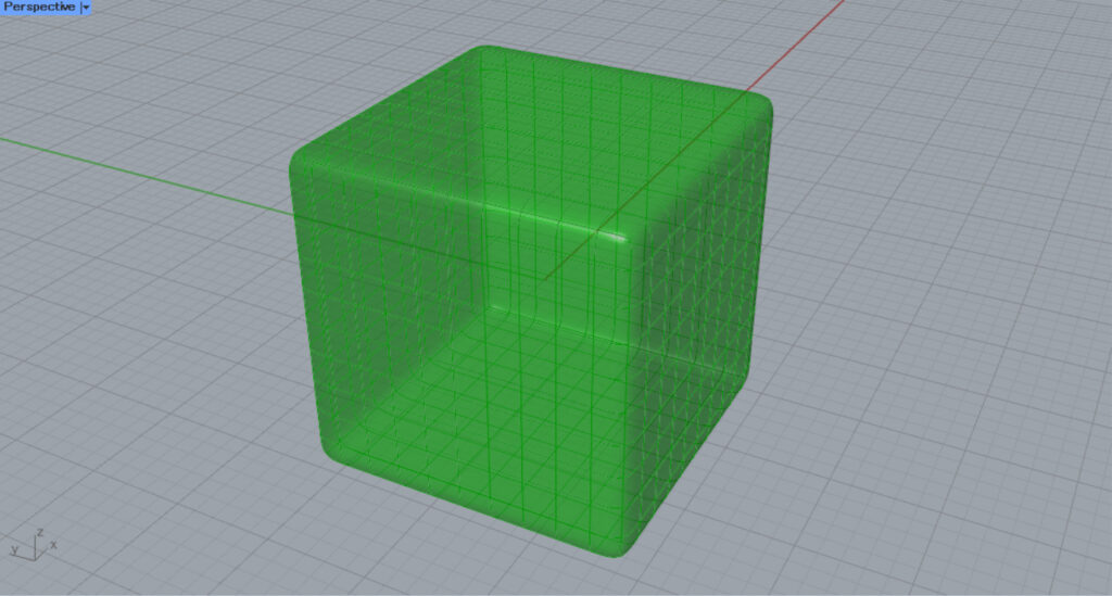 SubDが作成された