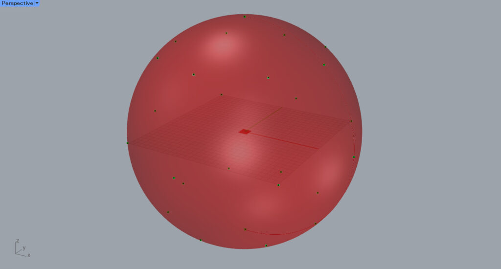 点群が作成された