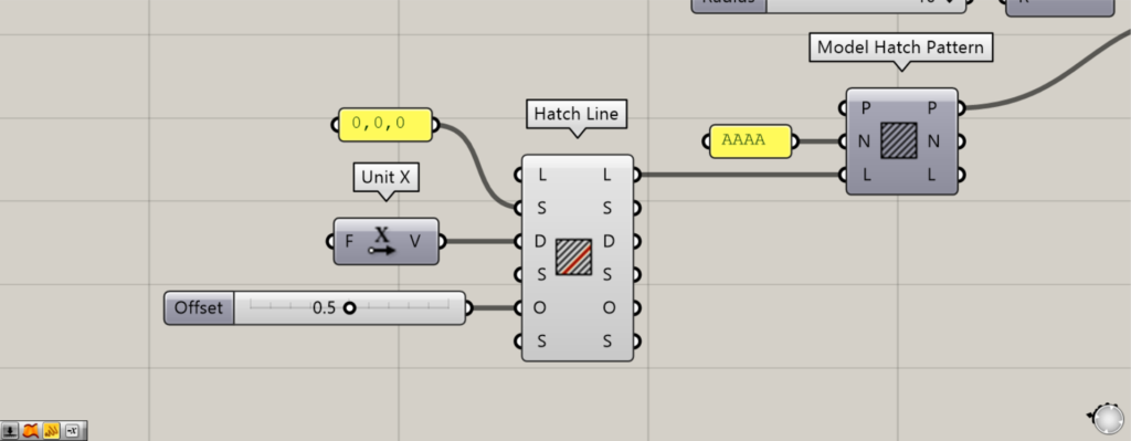 Hatch Lineの設定