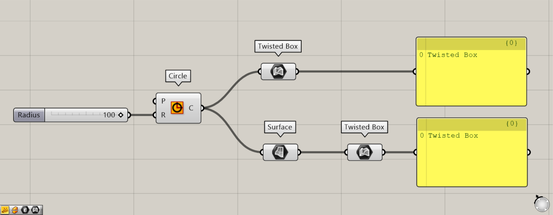 [Grasshopper]ツイストボックスを格納・作成するTwisted Boxの使い方 - IArchway