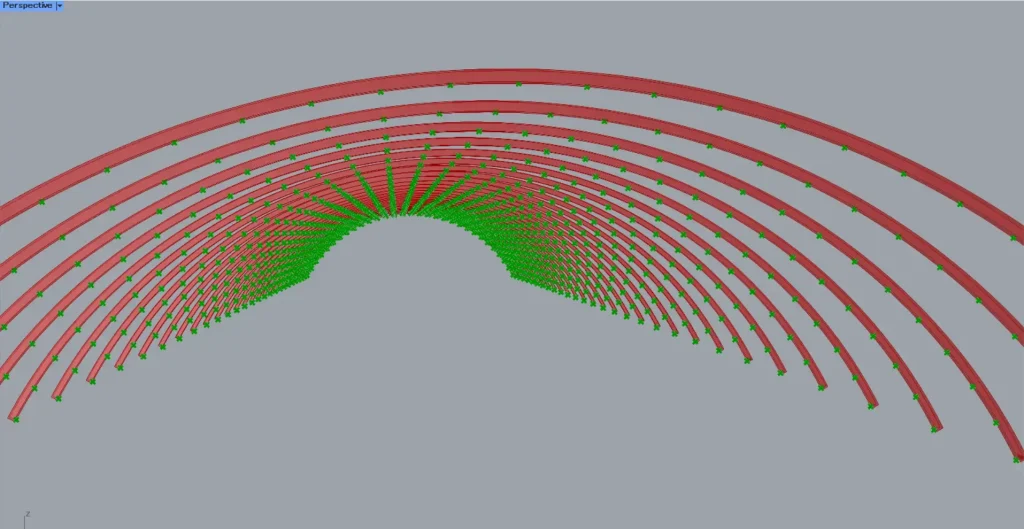 点が作成される