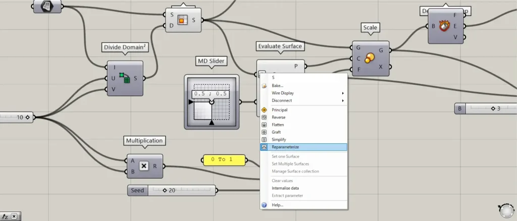 Reparameterize