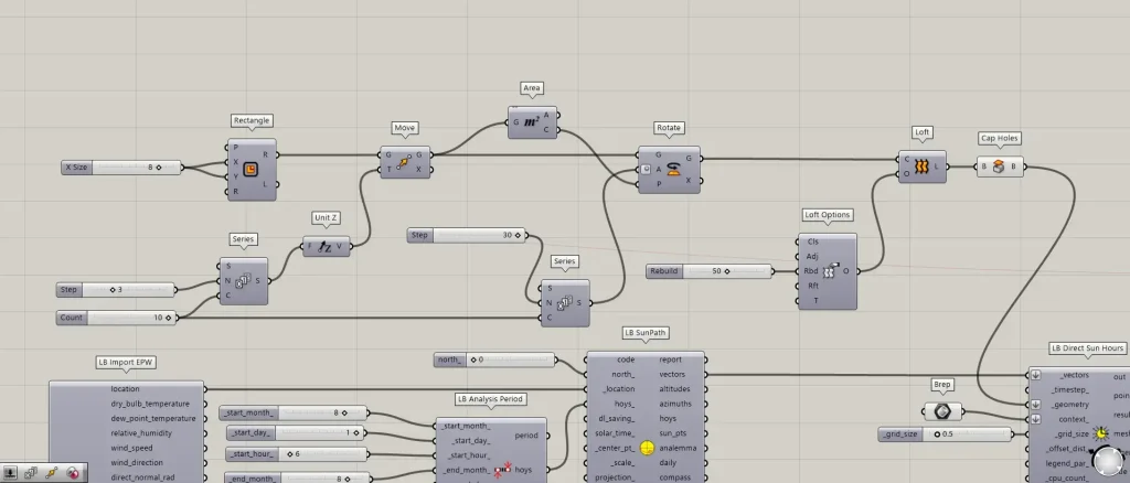 回転タワーの作成