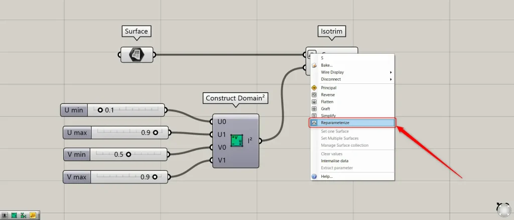 Reparameterize