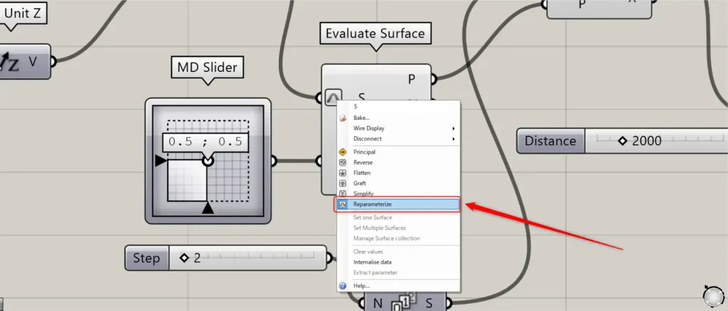 Reparameterize