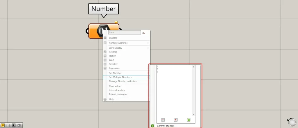 Set Multiple Numbers