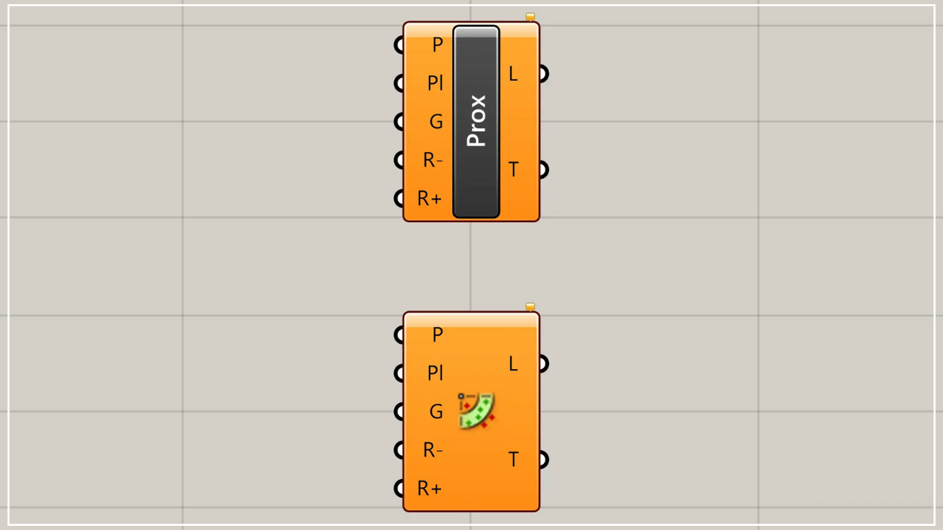 [Grasshopper]平面上の近くの点をつなぐ直線を作成するProximity 2Dの使い方