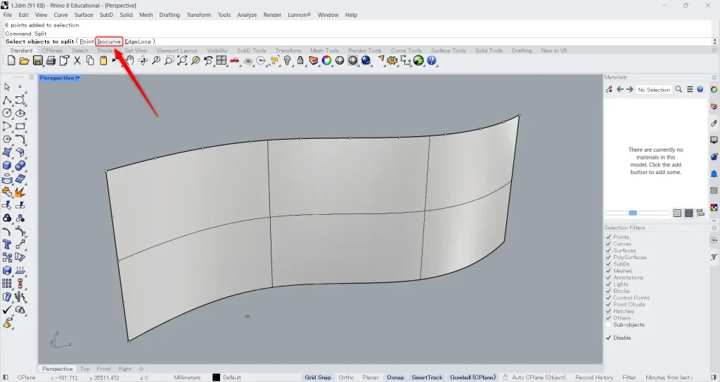 Isocurve