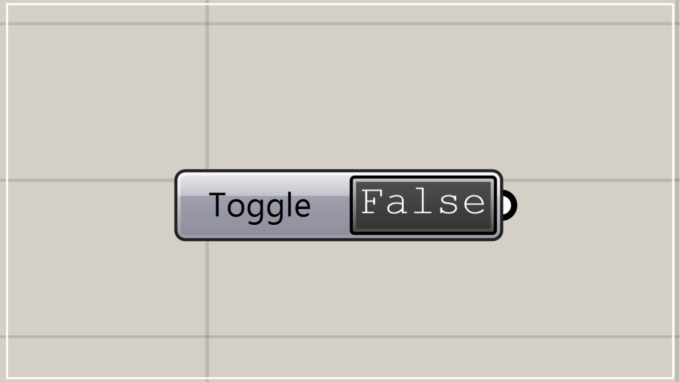 How to use Boolean Toggle to output True or False