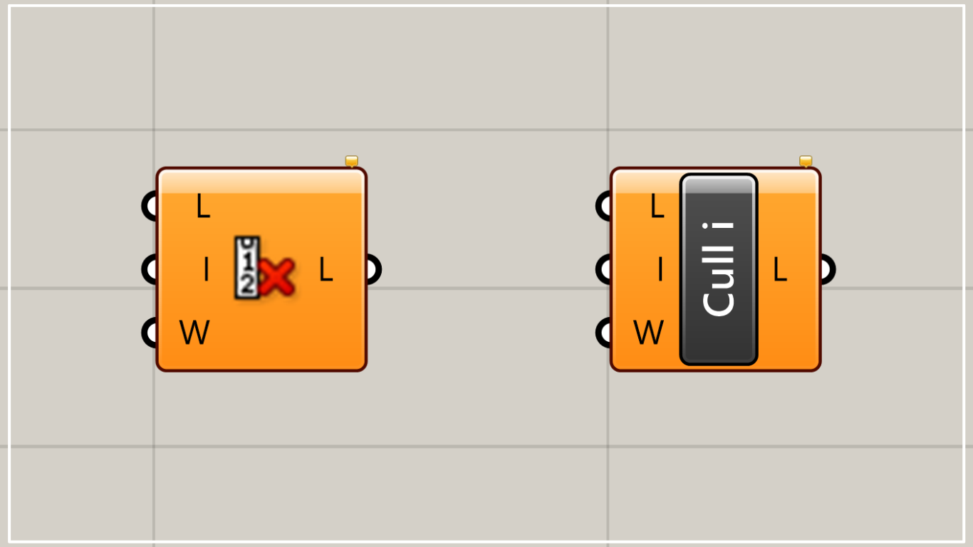 [Grasshopper] How to use Cull Index to delete items with specified index numbers