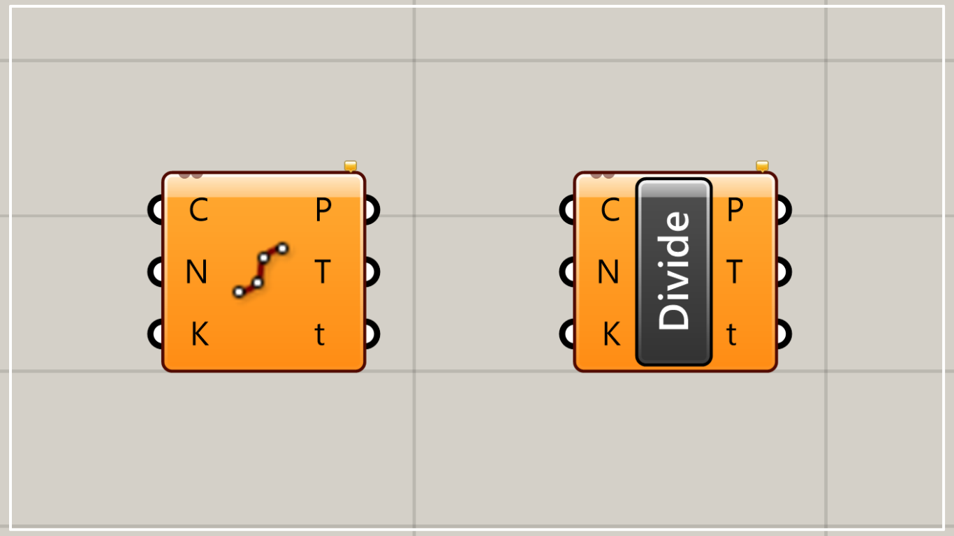 [Grasshopper] How to use Divide Curve to create division points on curves and lines