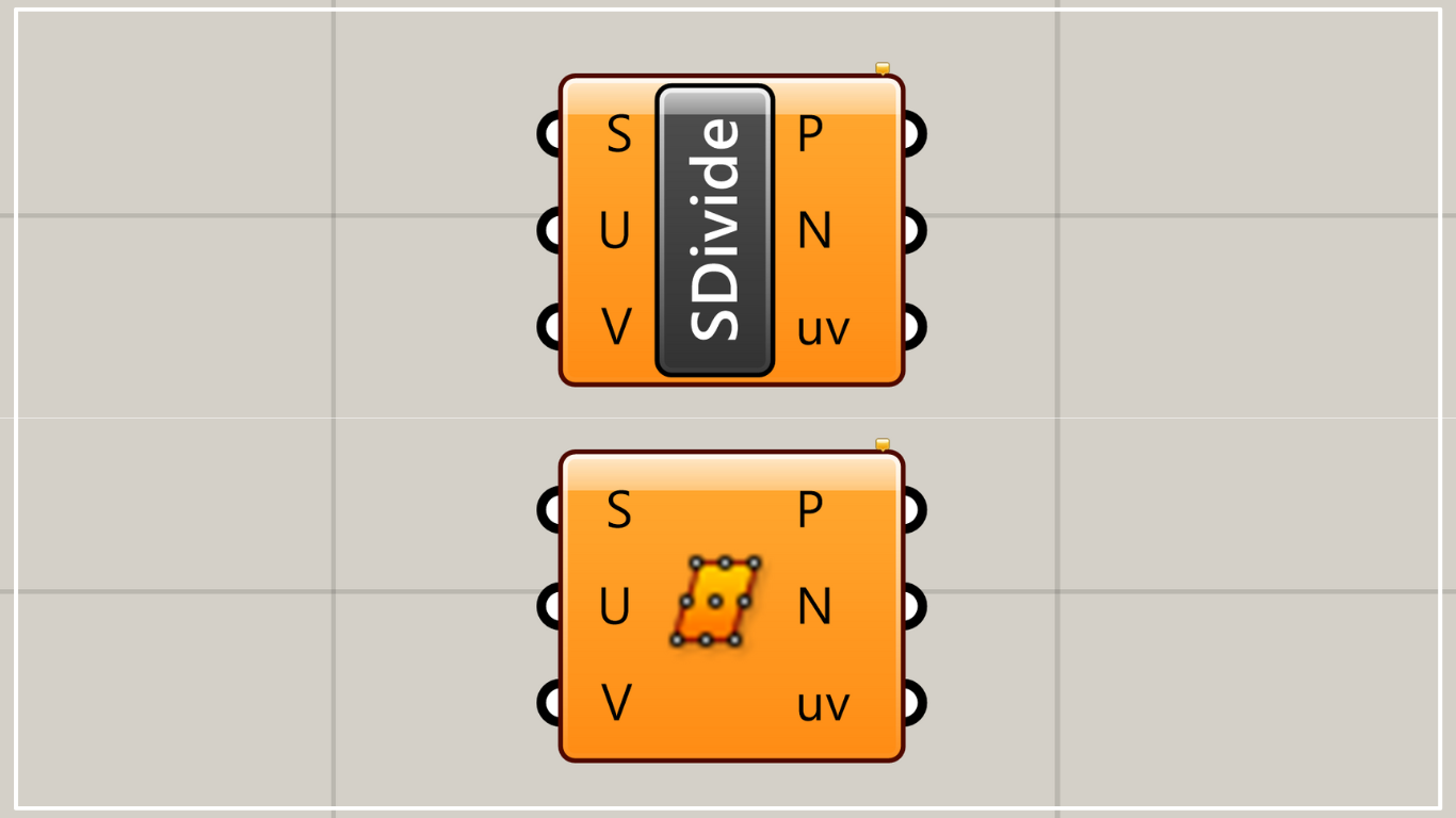 [Grasshopper]How to use the Divide Surface to create division points on a surface