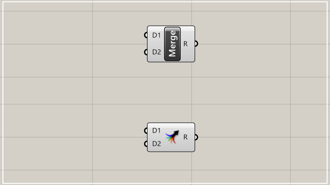 [Grasshopper] How to use Merge to combine data