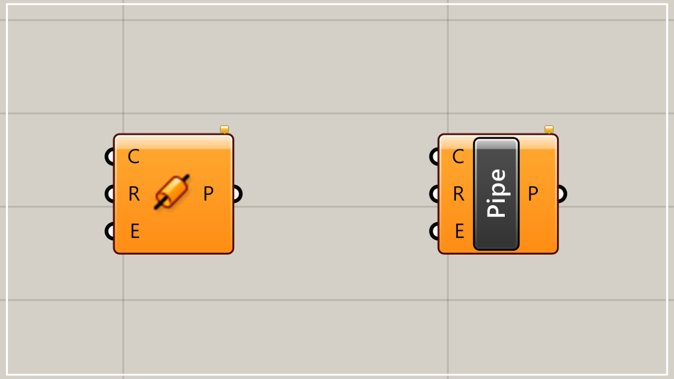 [Grasshopper] How to use Pipe to create pipes from curves