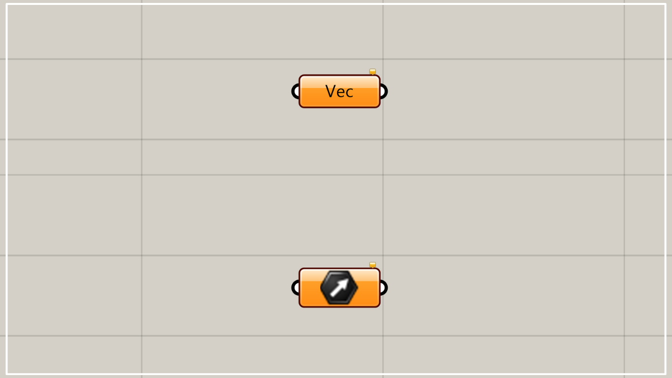 [Grasshopper] How to use Vector to create and set vectors