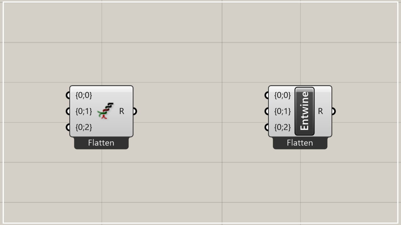[Grasshopper] How to use Entwine to combine data from different branches into a single data set