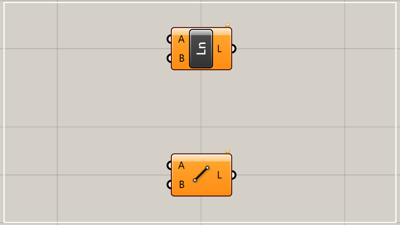 [Grasshopper] How to use Line to create a straight line
