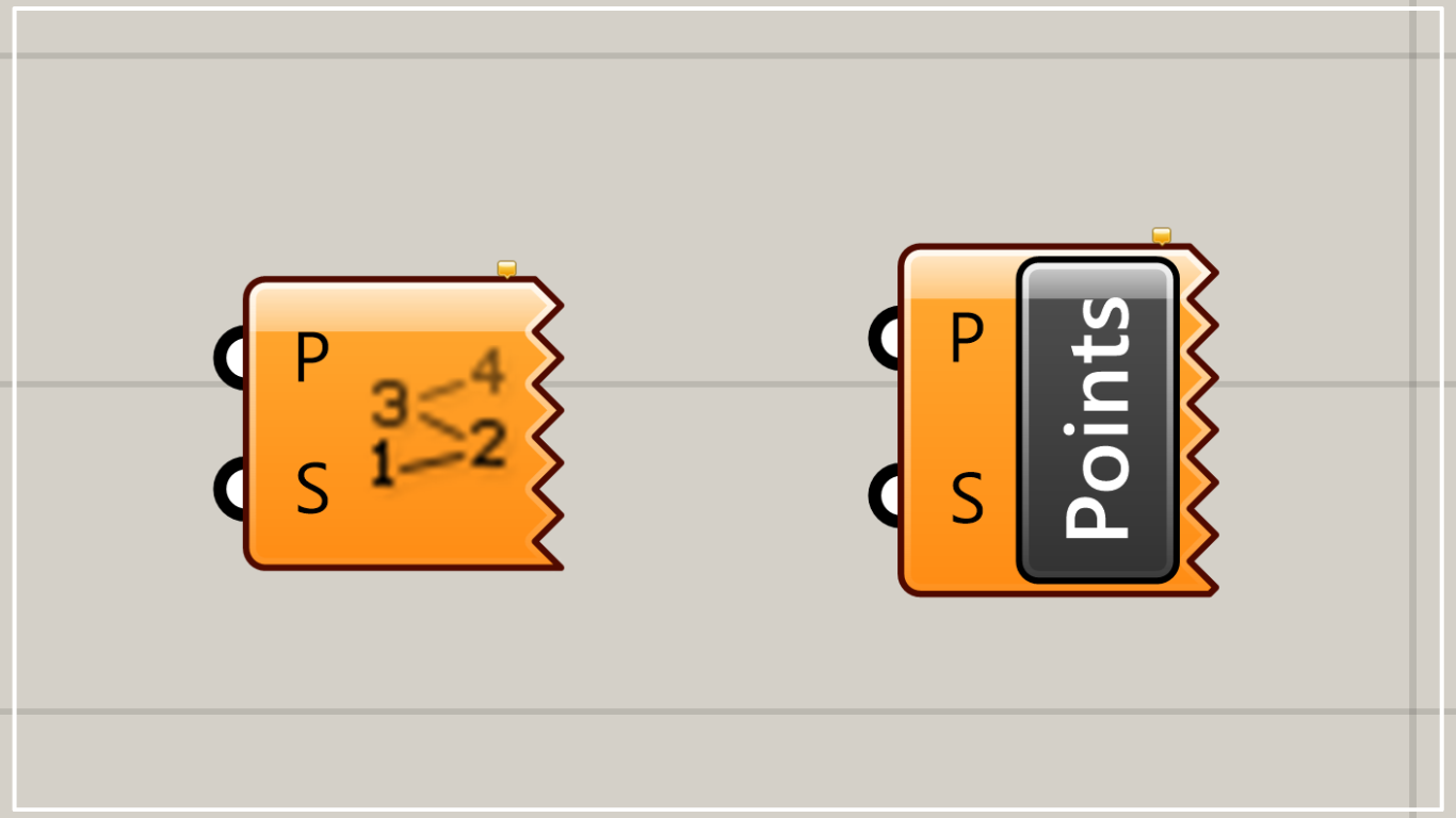 [Grasshopper] How to use Point List to display point order and index numbers