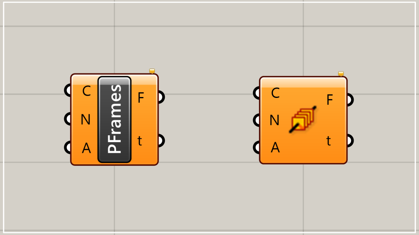 [Grasshopper] How to use Perp Frames to create planes on a curve