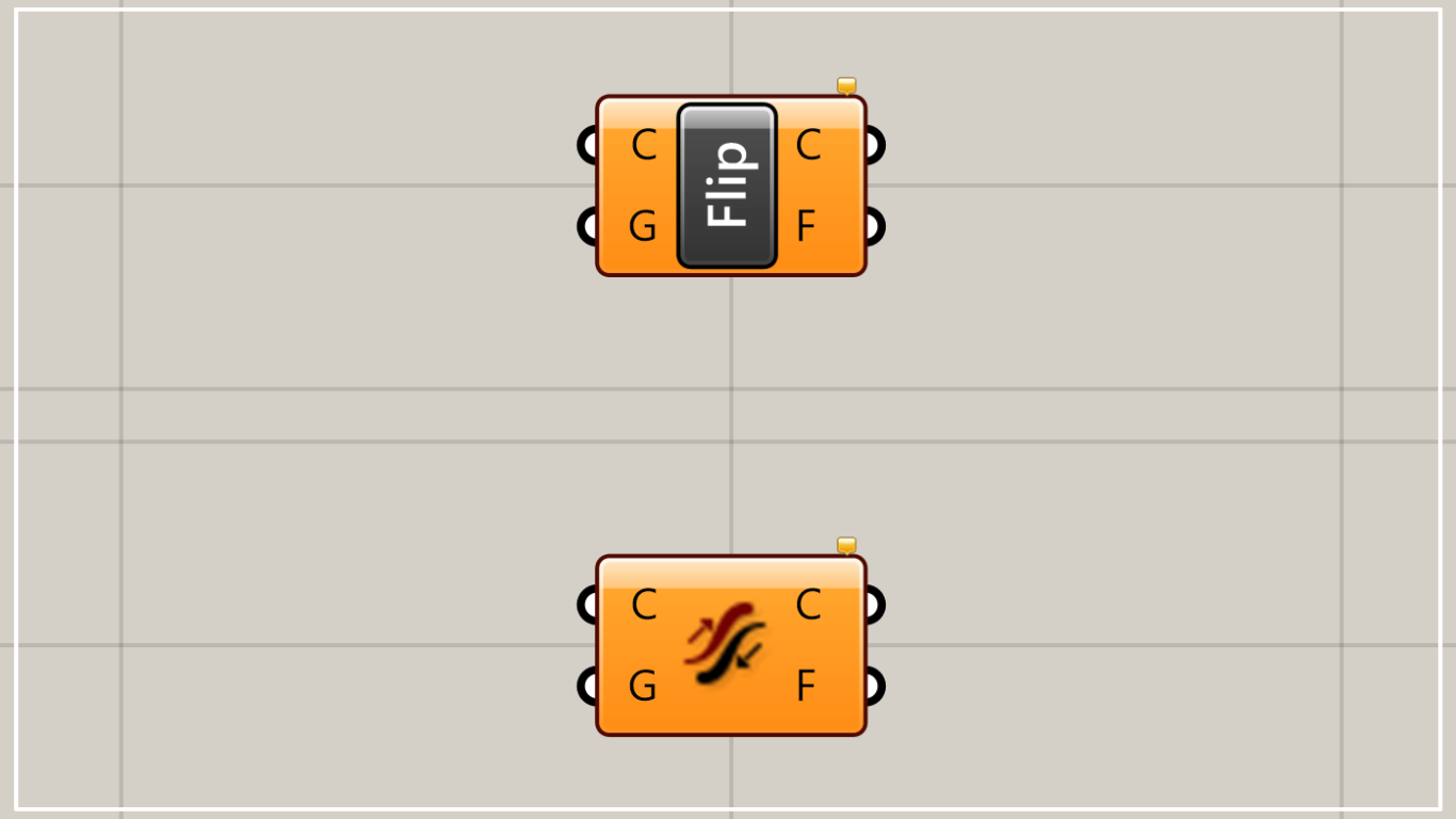 [Grasshopper] How to use Flip Curve to reverse the direction of a curve