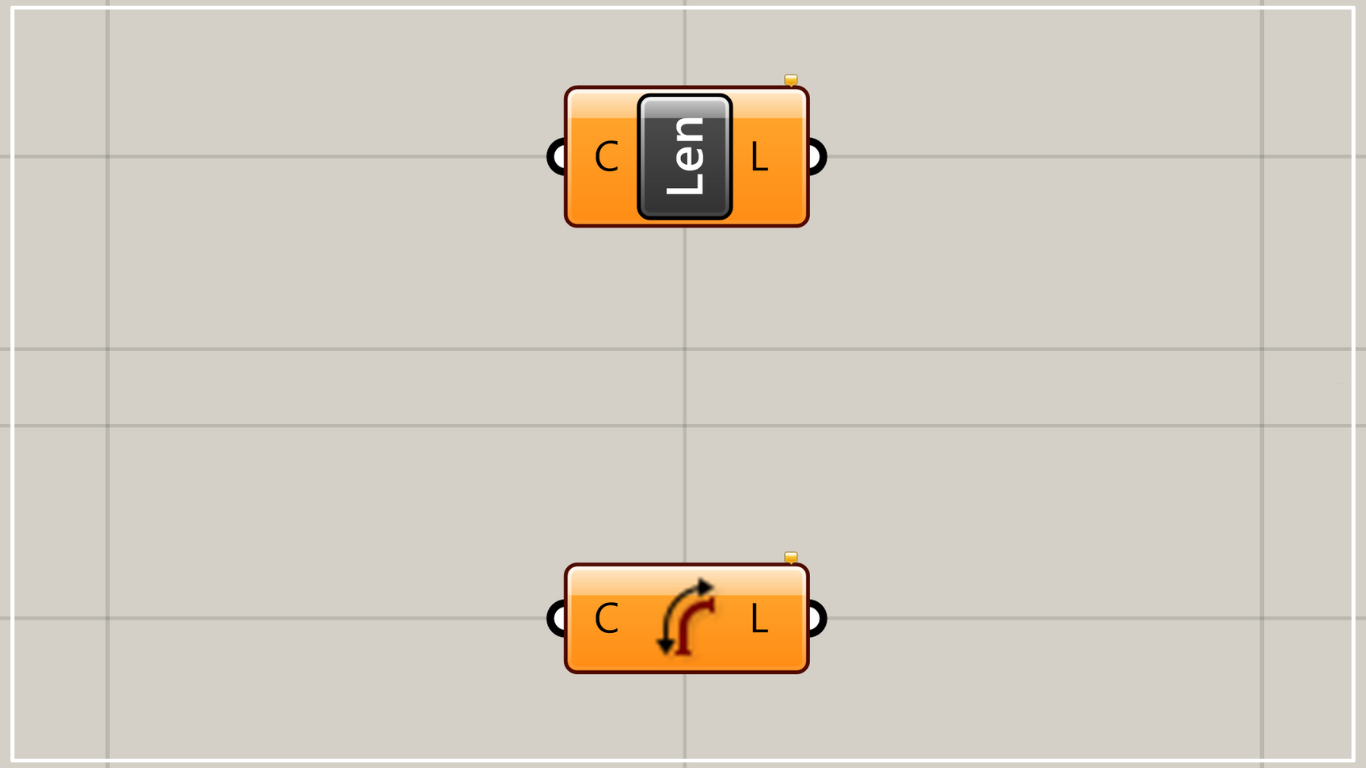 [Grasshopper] How to use Length to obtain the length of a line and curve