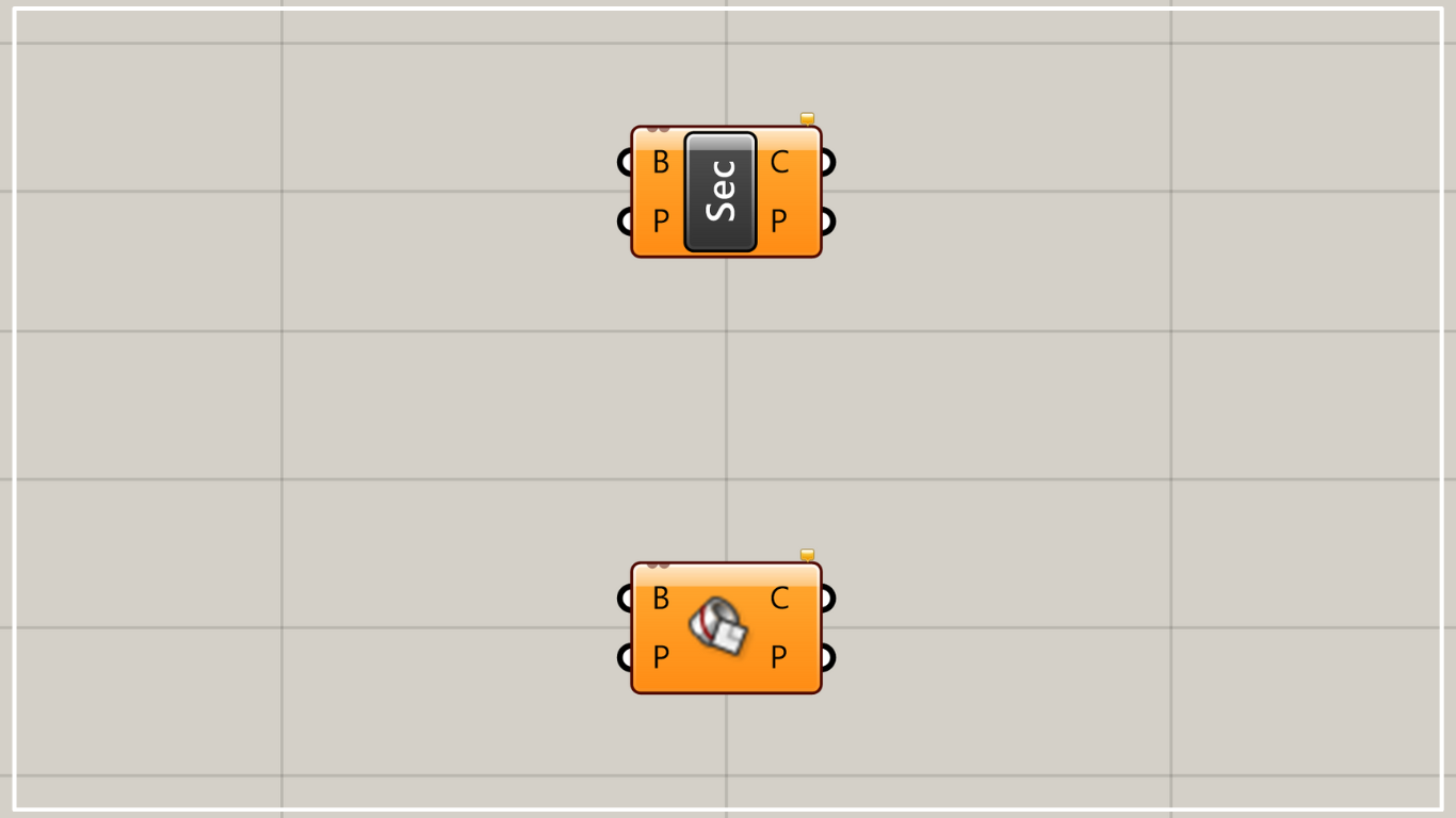[Grasshopper] How to use Brep | Plane to get the intersection of an object and a plane