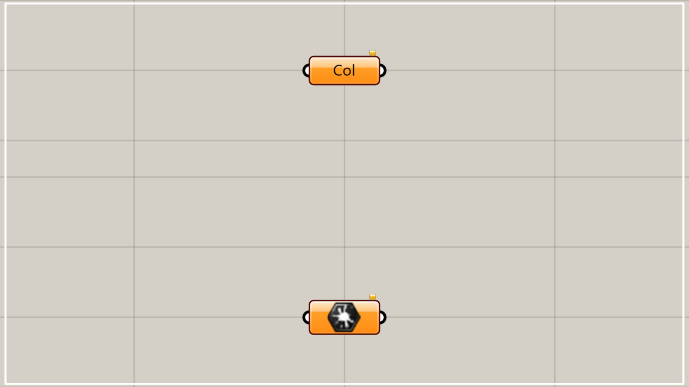 [Grasshopper] How to use Colour to set color information