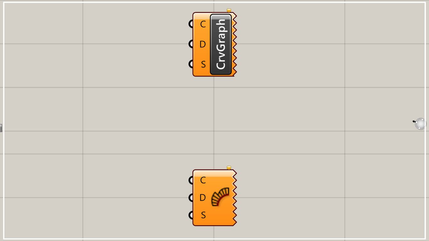 [Grasshopper] How to use Curvature Graph to display curvature of a curve