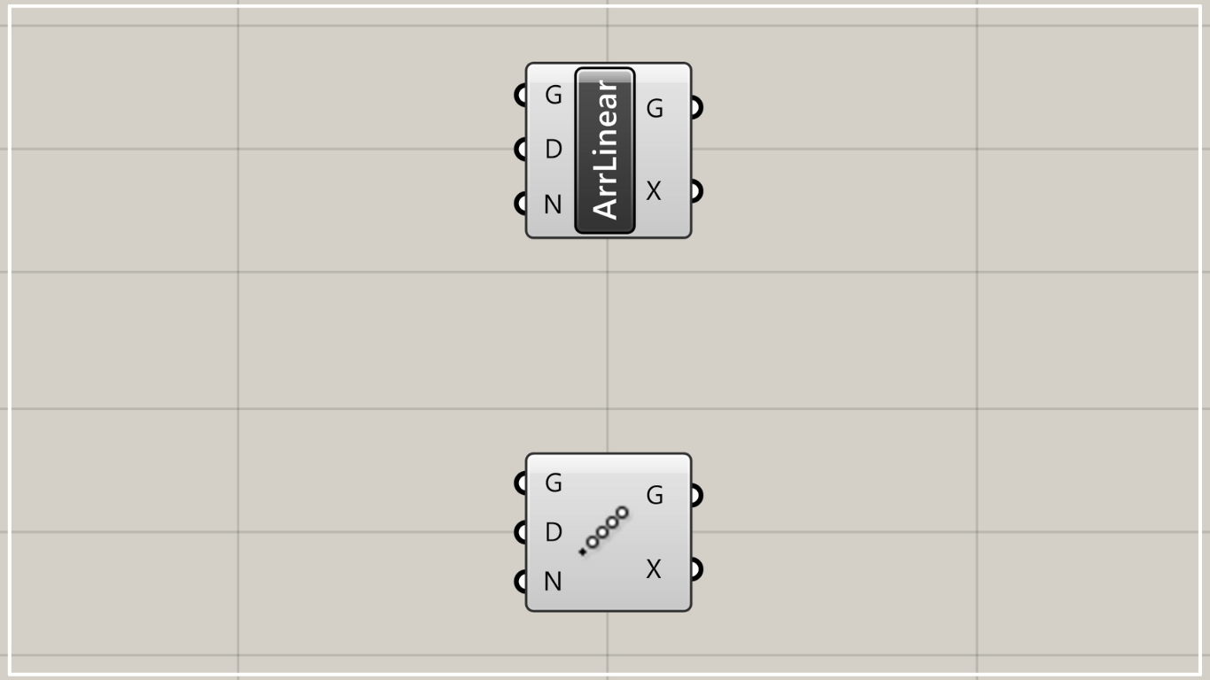 [Grasshopper] How to use Linear Array to arrange models at equal intervals