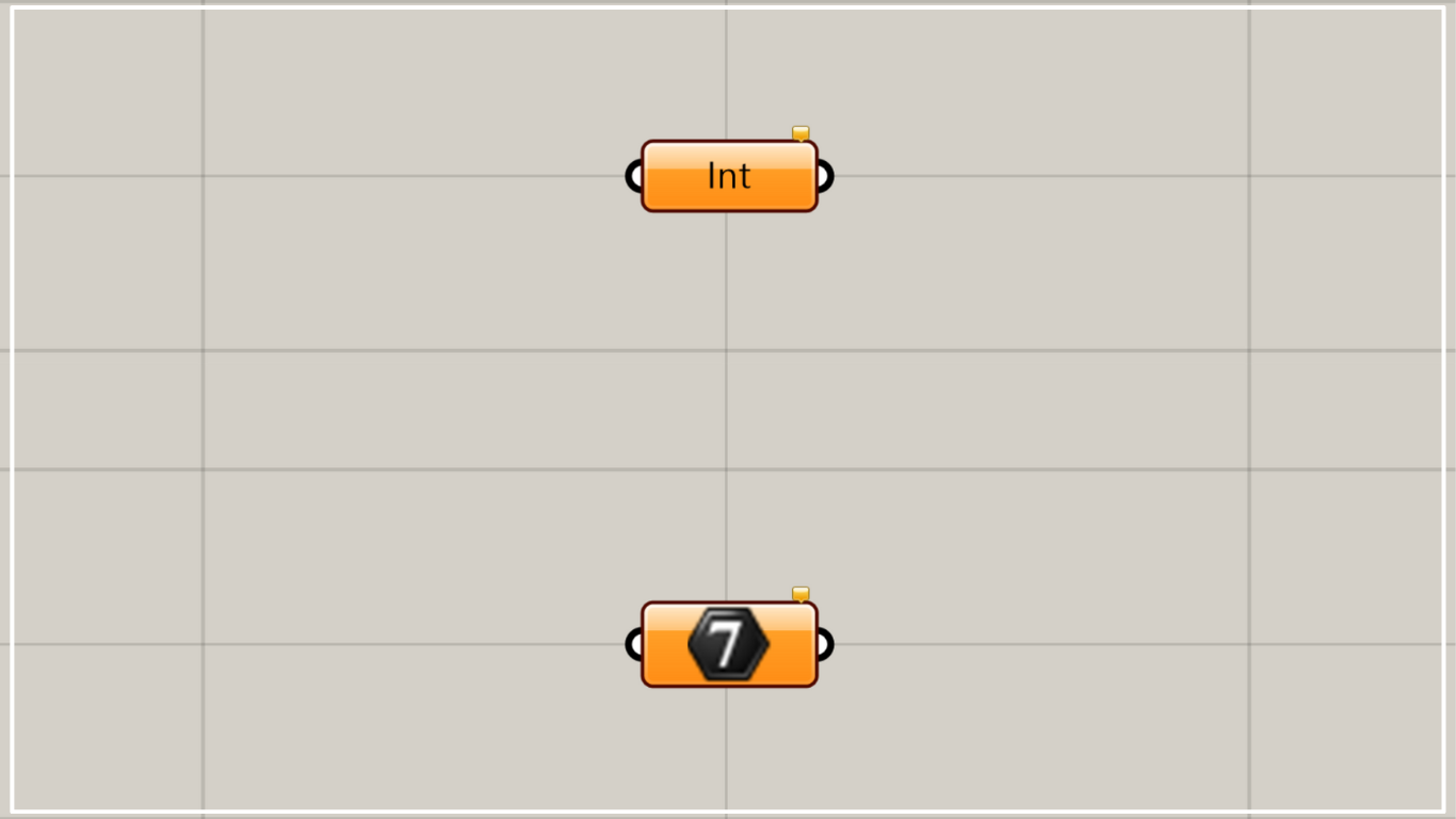 [Grasshopper] How to use Integer to set integers