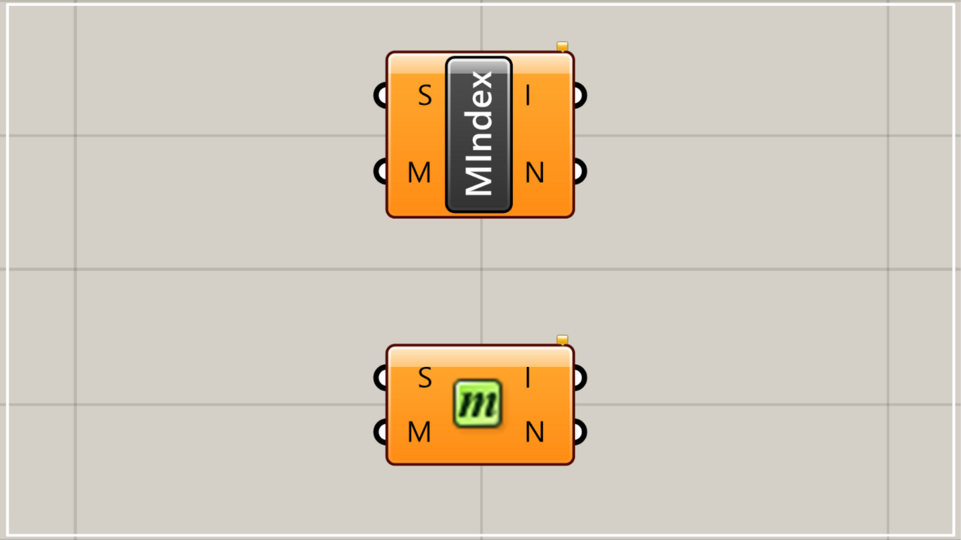 [Grasshopper] How to use Member Index to obtain index numbers that match specified item names