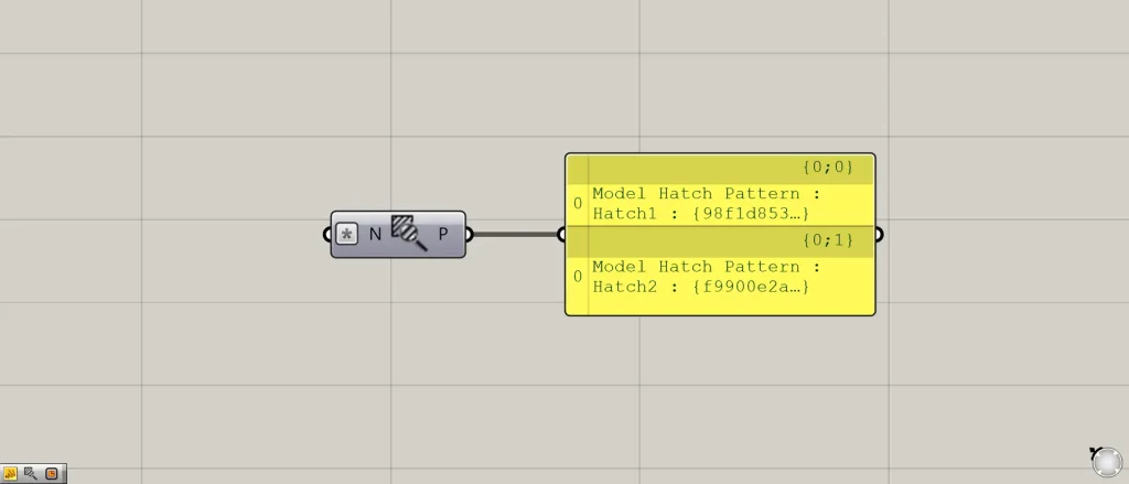 the specified Hatch1 and Hatch2 were obtained
