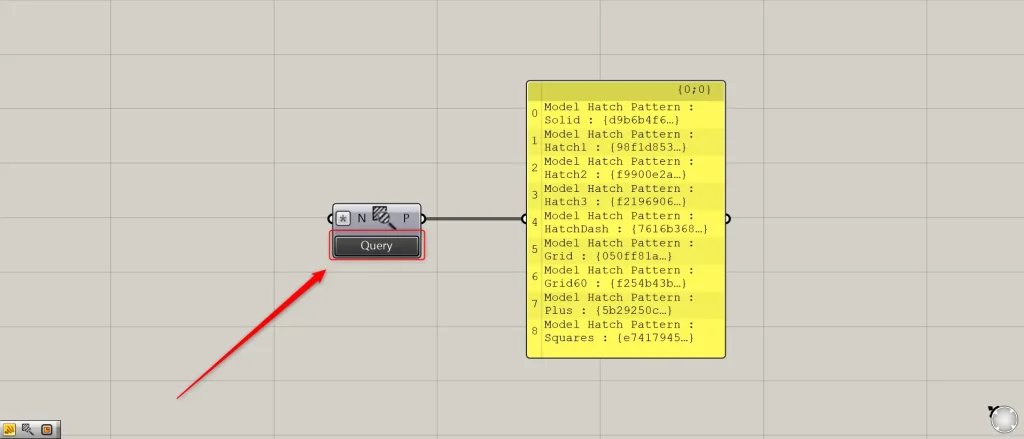 press the Query button