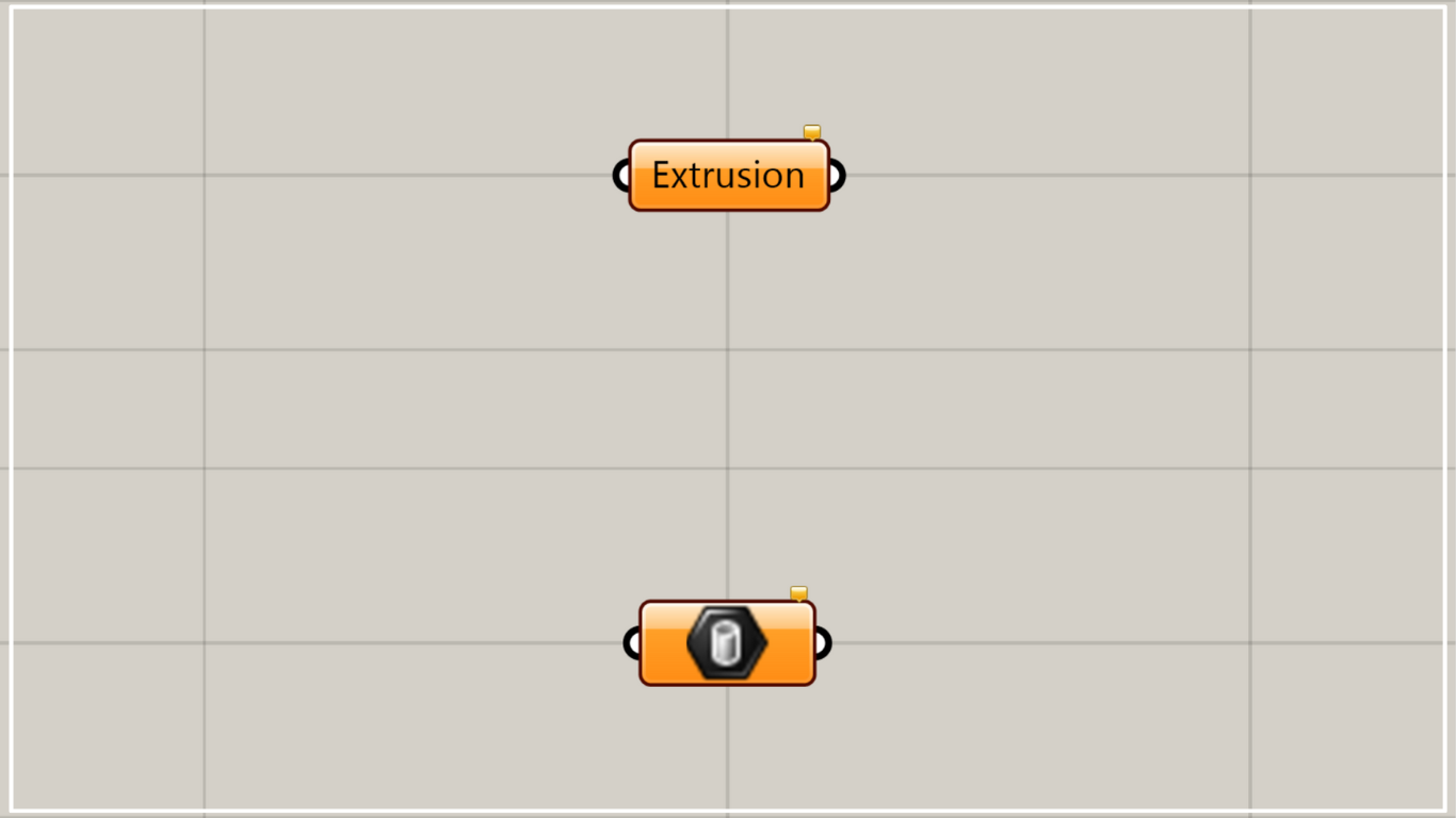 [Grasshopper] How to Use Extrusion to Set an Extruded Model