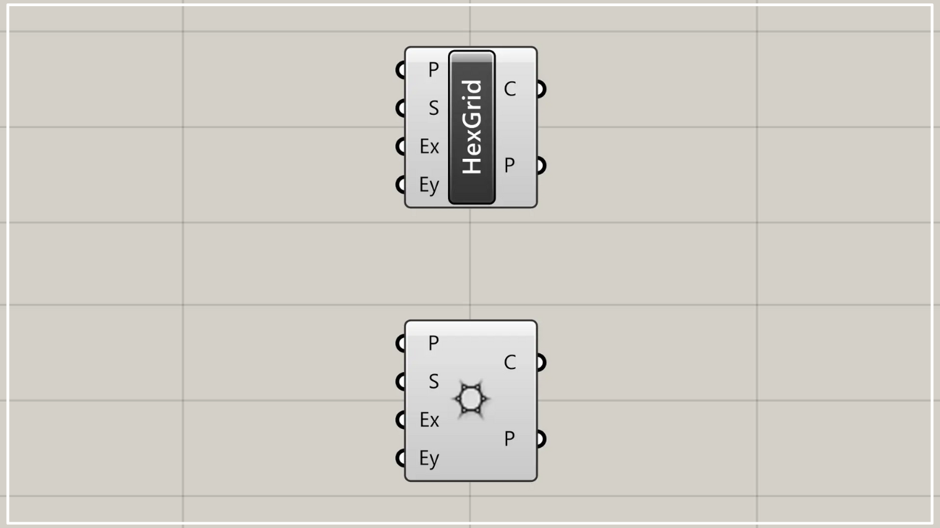 [Grasshopper] How to use Hexagonal to create hexagonal grid lines