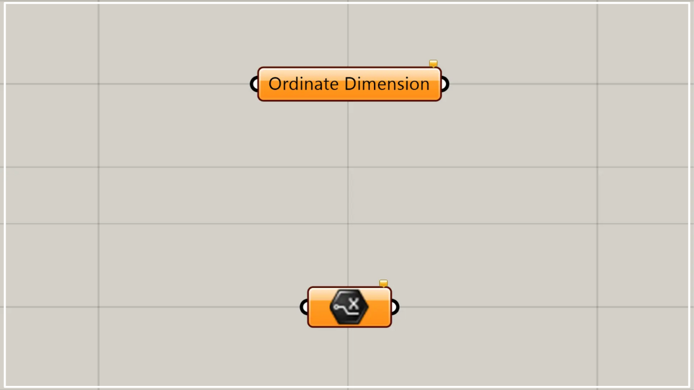 [Grasshopper] How to use Ordinate Dimension to set coordinate dimensions