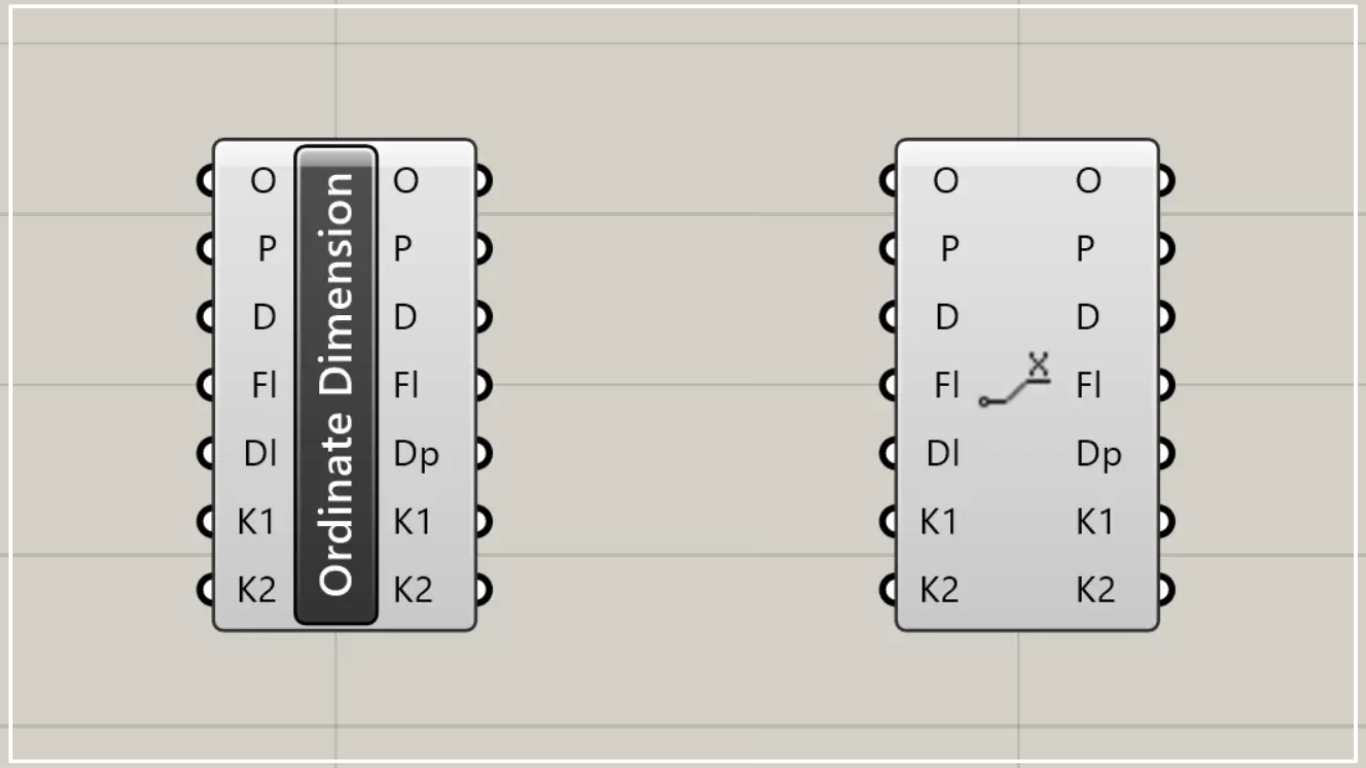 [Grasshopper] How to use Ordinate Dimension to create coordinate dimensions