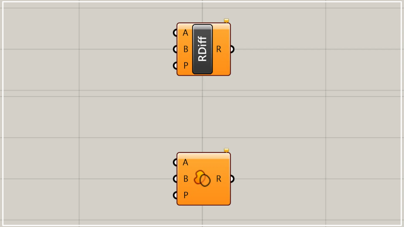 [Grasshopper] How to use Region Difference to subtract difference in area between closed curves or plane surfaces