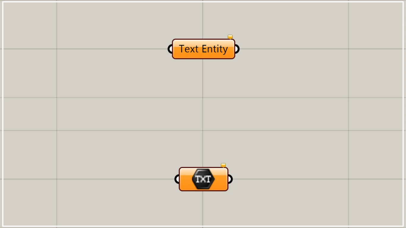 [Grasshopper] How to use Text Entity to set texts
