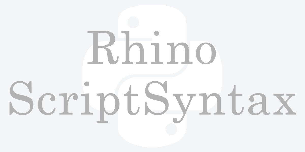RhinoScriptSyntax